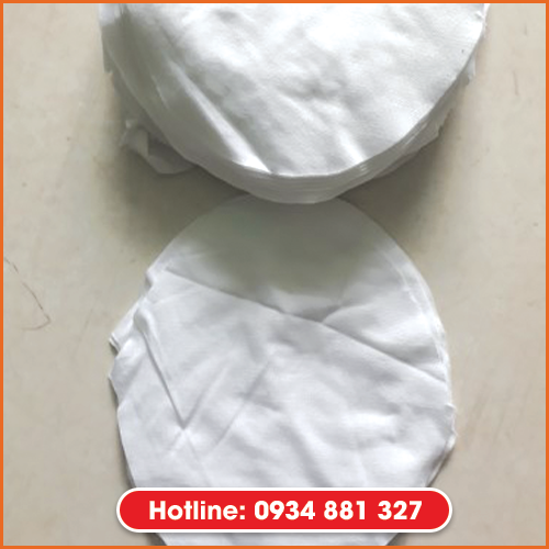 Vải Lau Trắng Khổ A5 Dạng Tròn